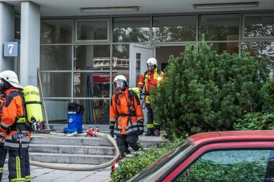 Ostfildern - Wohnungsbrand - zwei leichtverletzte Personen 
